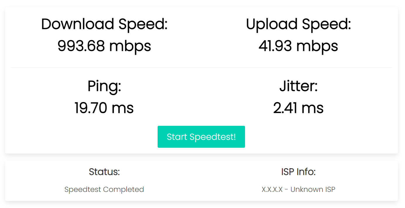 Internet Speedtest Image